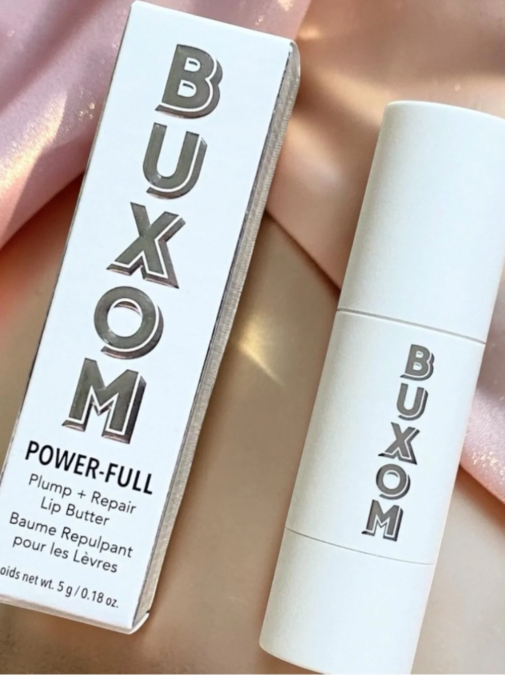 BUXOM Power-Full Plump + Repair Lip Butter – Bare (5 g / 0.18 oz.) BNIB